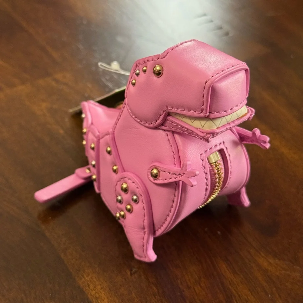 Kate Spade Pink Dinosaur Coin Purse - Picture 3 of 5